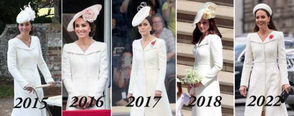 キャサリン妃、追悼式典でみせたお気に入りコートドレス！過去の着回しスタイルと比較(25ans（ヴァンサンカン）)