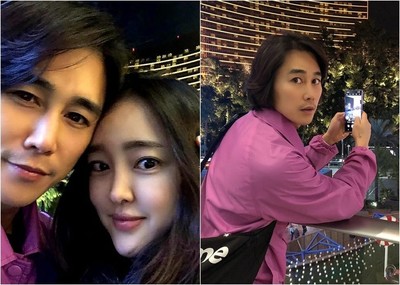 チョン・テウ、妻とラブラブ…アップの自撮り公開（朝鮮日報日本語版）