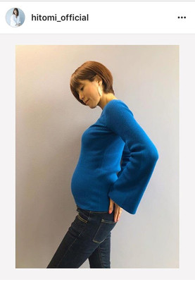 第４子妊娠ｈｉｔｏｍｉ、ぽっこりおなかで胎動報告…新型コロナに不安も（スポーツ報知）