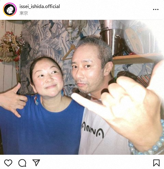 いしだ壱成　「新マネージャーつかまえた！」2ショット公開　すでに「#ダメだしたくさん」(スポニチアネックス)