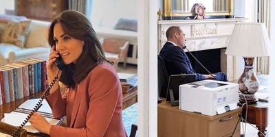 私生活をのぞき見？ 在宅勤務中のキャサリン妃やメーガン妃がおうちを公開中（ELLEgirl）