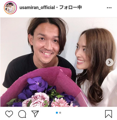 宇佐美蘭、夫・貴史の誕生日＆結婚記念日に家族ショット「パパに似ている」「理想の夫婦」の声（スポーツ報知）