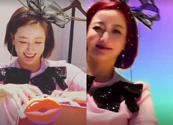 45歳キム・ヒソン、年齢を感じさせない美しさ…頭にリボンをつけて笑顔(朝鮮日報日本語版)