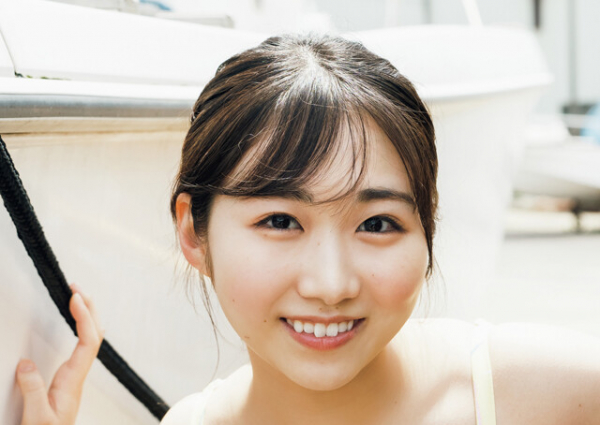 瀬戸内の秘密兵器・内海里音がついに水着グラビアを解禁「ＳＴＵ４８を背負う気持ちでグラビア頑張ります」(週プレNEWS)