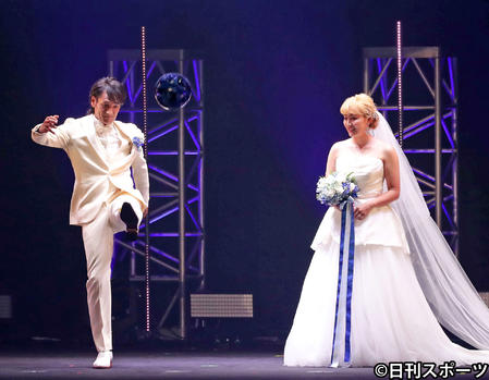 丸山桂里奈「行列－」出演　明石家さんまら結婚祝福（日刊スポーツ）
