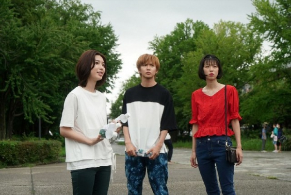 口から長～い髪の毛が 『恐怖新聞』第2話の恐怖シーンをプレイバック！（クランクイン！）