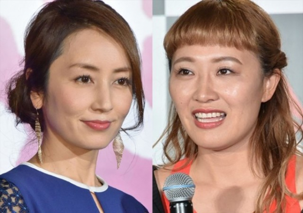 矢田亜希子、“可愛い新婦さん”丸山桂里奈と2ショットにネットからも祝福の声（クランクイン！）