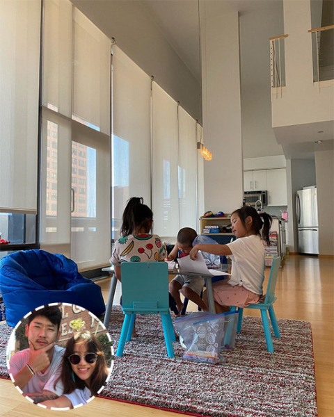 COOLユリ、米ロサンゼルスの大邸宅で巣ごもり生活「ずっと食べて遊んで」（朝鮮日報日本語版）