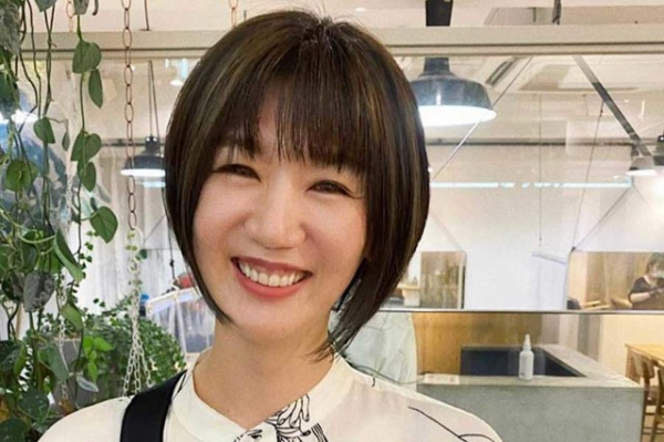 元バレー代表・栗原恵、青色のニューヘア披露に「新鮮です」「大人かわいい」の声(ENCOUNT)