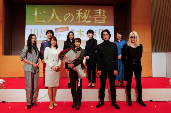 「七人の秘書」木村文乃がシム・ウンギョンとの裏話を披露「実はアイドル好き」(映画ナタリー)