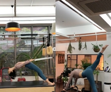 お笑い芸人アン・ヨンミ、セミヌードの秘訣はピラティス…スレンダーなスタイルを公開(WoW!Korea)