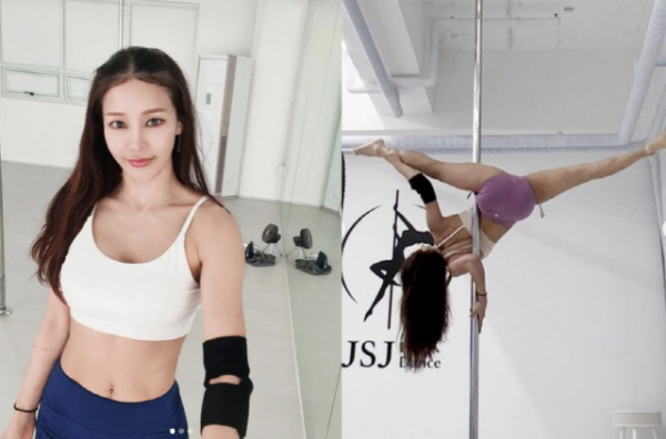49歳ミナ、驚きの柔軟性…空中で180度開脚のポールダンス披露(朝鮮日報日本語版)
