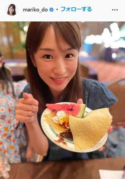 堂真理子アナ、長女デコレーションのスイーツを「カロリーは気にせず美味しくいただきました」(日刊スポーツ)