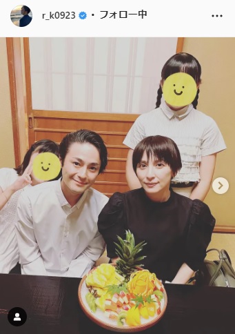 木村了、妻の奥菜恵誕生日を祝う家族ショット「素敵なご家族」「癒されます」と絶賛の声が相次ぐ(日刊スポーツ)