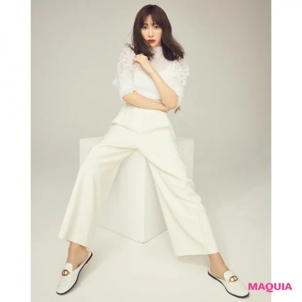 小嶋陽菜さん「昔は似合わなかった服やメイクも、進化した最新ver.ならしっくりくることも」(MAQUIA　ONLINE)