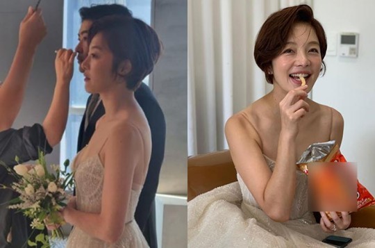 ファン・ボラ&チャ・ヒョヌ、笑顔あふれるウエディングフォト撮影!(朝鮮日報日本語版)