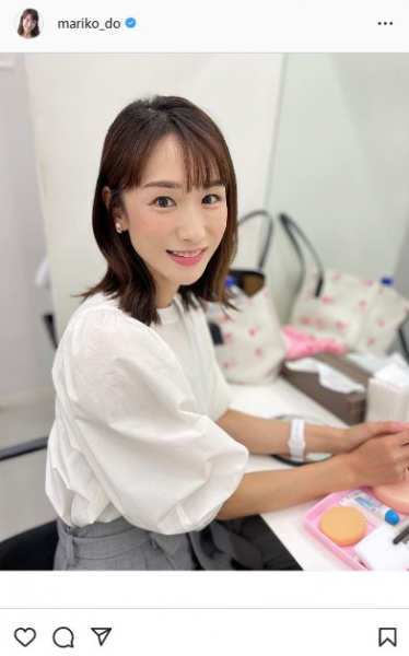テレ朝堂真理子アナ、41歳誕生日を報告「健康に気を付けて、穏やかに、前向きに」(日刊スポーツ)