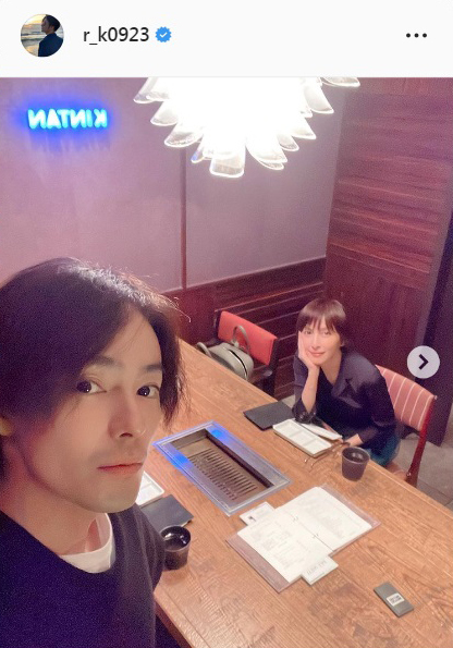 34歳誕生日の木村了、妻奥菜恵とのラブラブツーショット「奥さんにご馳走していただきました」(日刊スポーツ)