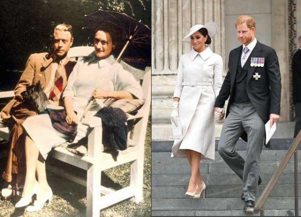 「王冠をかけた恋」のウォリス・シンプソン夫人とメーガン夫人のファッションが激似(25ans（ヴァンサンカン）)