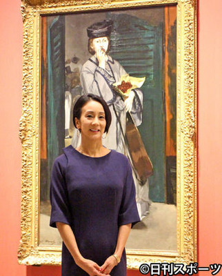 パリ在住の中村江里子「パリジェンヌ展」音声ガイド（日刊スポーツ）