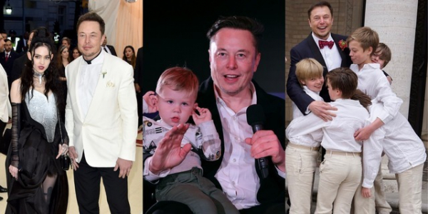 私生活も型破り！イーロン・マスクの9人の子どもについて分かっていること(ELLE DIGITAL)