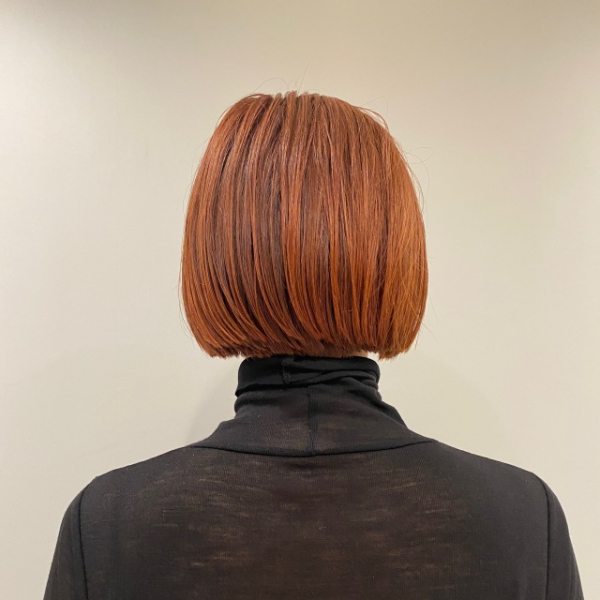 ブリーチなし！「ダブルカラー」でこっくり秋色、ツヤもキープ【40代ヘアスタイル】(Marisol)