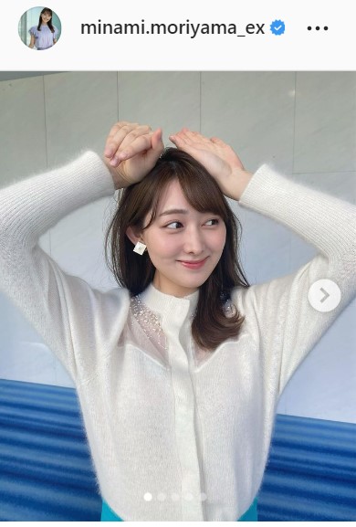 テレ朝森山みなみアナ、ウサ耳ポーズにファン絶賛「可愛さ爆発」「天使の微笑み！！」(日刊スポーツ)