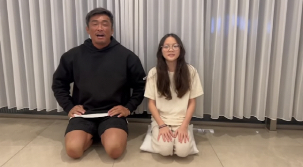 秋山選手の娘・紗蘭ちゃん、いつの間にこんなに大きくなった…？　新年のあいさつも「チュブリー」に(朝鮮日報日本語版)