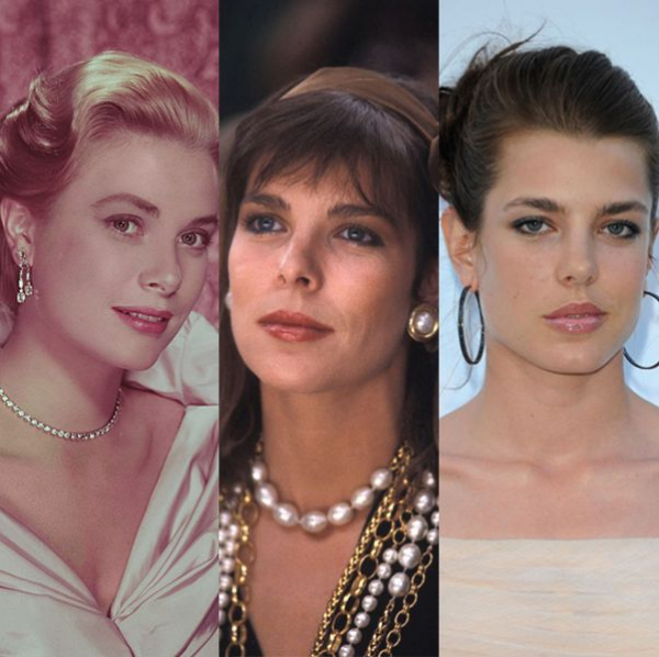 グレース・ケリーの美を受け継ぐ、カロリーヌ公女＆シャルロット・カシラギの3世代母娘アルバム(25ans（ヴァンサンカン）)