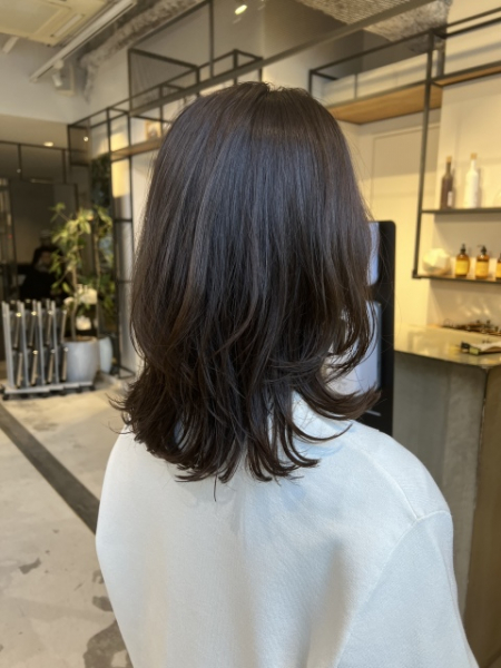 あるとなしでは大きな違い！ちょこっと前髪にチャレンジ【40代ヘアスタイル】(Marisol)