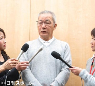 大竹まこと謝罪会見で古市氏と芸能リポーターが激論（日刊スポーツ）