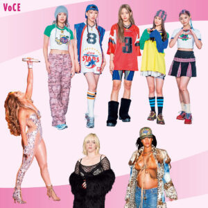 ビューティアイコンで振り返る「メイクトレンド25年」(VOCE)