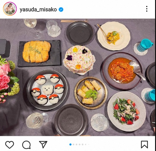 安田美沙子　長男のバースデー手料理＆ケーキ披露に「全部美味しそう」「愛情タップリを感じます」(スポニチアネックス)