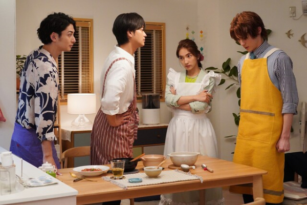 波瑠“速見”の看病をする竹財輝之助＆古川雄大“山本兄’s”・前田拳太郎“花妻”・仁村紗和“赤嶺”の強烈キャラが大渋滞＜わたしのお嫁くん＞(WEBザテレビジョン)