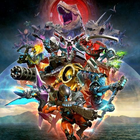 多数の恐竜と戦うチーム対戦型マッシヴアクション「エグゾプライマル」本日発売！(GAME Watch)