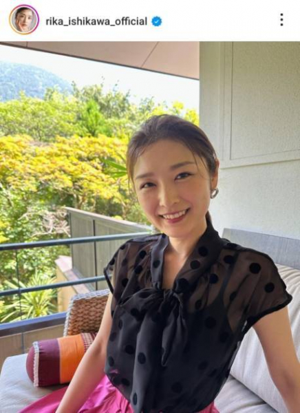 石川梨華、ママからアイドルモードに！？5歳長男撮影SHOTに「この笑顔は反則」「まさに女神」の声(E-TALENTBANK)