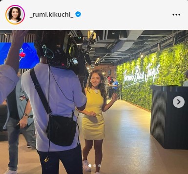 元アナ深津瑠美さん、夫・菊池雄星と寄り添う２ショット公開　古巣番組への久しぶりの出演に喜び(日刊スポーツ)