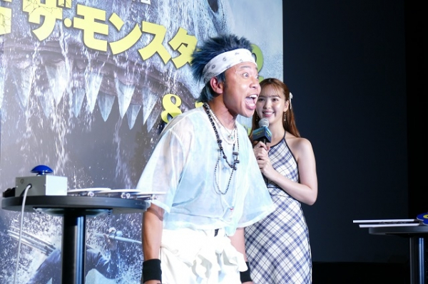 藤田ニコル&サンシャイン池崎「MEG ザ・モンスター」続編に興奮!「夏を全開に楽しめる」「空前絶後の激しさ」(映画.com)