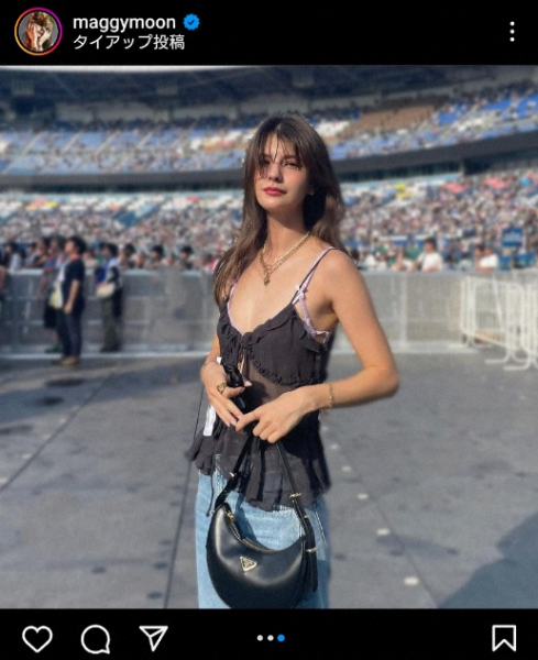 マギー 黒キャミ&デニムの“フェススタイル”披露に「美の女神…可愛すぎ」「ヤバぁ 眩しい」(スポニチアネックス)