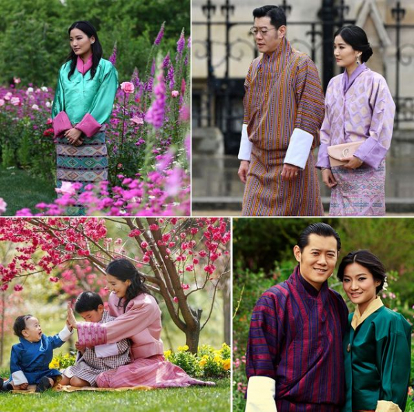 第3子は初の王女が誕生!ジェツン ・ペマ王妃の華麗なるファッション(25ans(ヴァンサンカン))