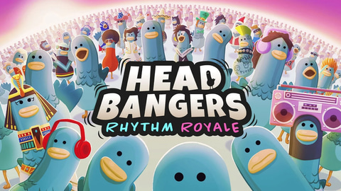 “最後の1羽を目指せ！”鳩が主役のバトロワリズムゲーム「Headbangers: Rhythm Royale」本日発売！(GAME Watch)