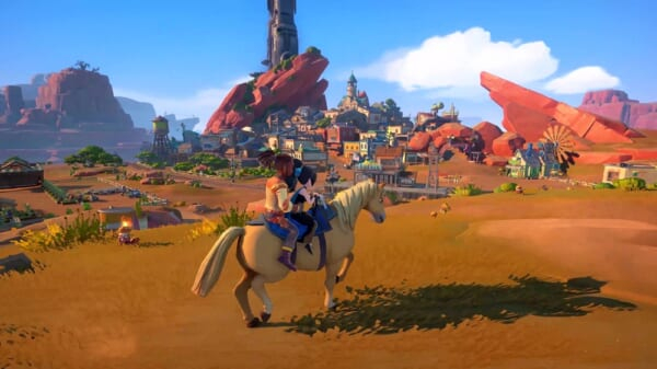 荒野の町を復興させる4人協力プレイも可能なシミュレーションゲーム 『きみのまち サンドロック』11月3日に発売。荒れ果てた町に家を建て、住民と交流しつつモンスターから町を守ろう(電ファミニコゲーマー)