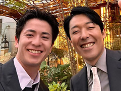 藤森慎吾、相方との「オリラジ」最新ショットを公開　やわらかい笑顔見せ「あっちゃんも楽しそうでした!!」(ねとらぼ)