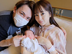 浜田翔子、第2子男児の出産報告　元気な泣き声に「涙が止まらない」　妊娠糖尿病、高血圧などのトラブル乗り越え(ねとらぼ)