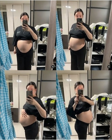 “妊娠8か月“振付師ぺ・ユンジョン、「助けて下さい...臨月を感じ一日一日耐えている」(WoW!Korea)