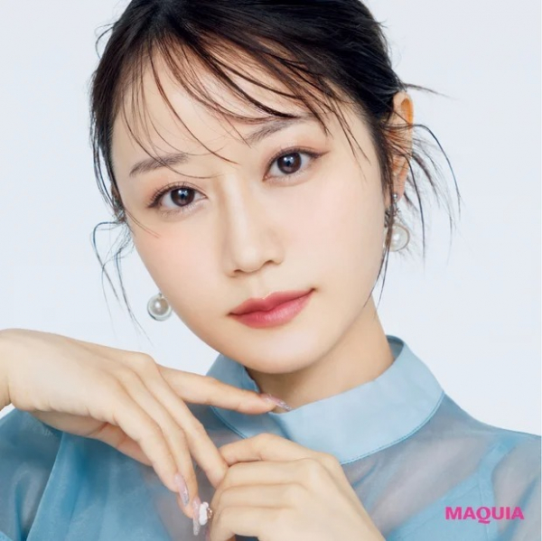 【小倉 唯さん×台湾コスメ】可憐なムードを引き立てる！ ヌーディカラーでフェミニンフェイスに(MAQUIA　ONLINE)