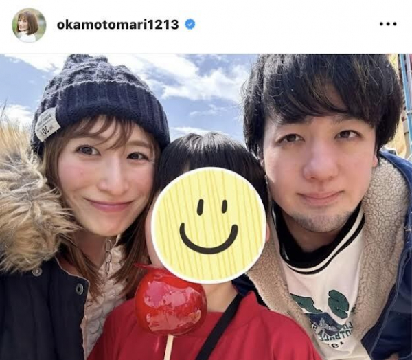 「めちゃくちゃ楽しかった！」おかもとまりさん、夫＆８歳長男との家族ショットを公開…昨年１２月に再婚を報告(スポーツ報知)