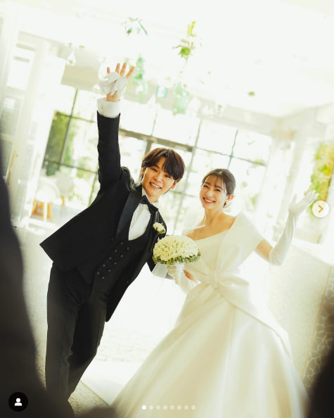 「夢がたくさん叶いました」足立梨花、美しいウエディングドレス姿で挙式報告(エンタメNEXT)