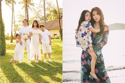 (朝鮮日報日本語版) 結婚10周年チョン・シア＆ペク・トビン、家族写真を公開（朝鮮日報日本語版）