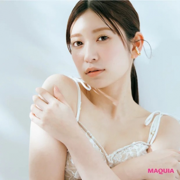 吉田朱里さんのぷりぷり肌の秘密。大人の肌悩みは、エイジングケアコスメにお任せ！(MAQUIA　ONLINE)